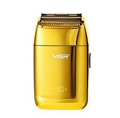 Професійний шейвер VGR Professional Dual Flexing Foil Shaver Gold (V-399-Go)