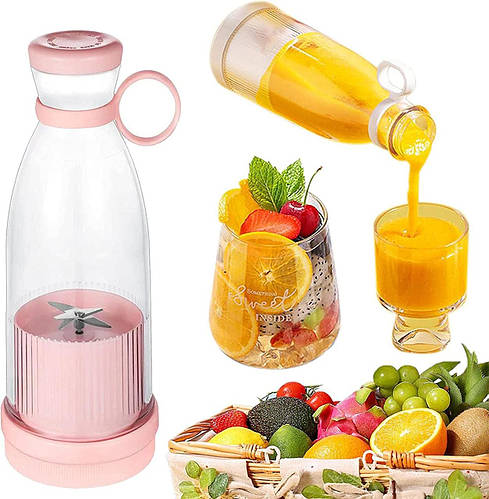 Купить Портативный блендер в бутылке MINI JUICER | Фитнес блендер ...