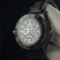 Годинник XL-161 зі спіральною електрозапальничкою, Чоловічий кварцовий годинник, Наручний годинник з USB прикурювачем, фото 5