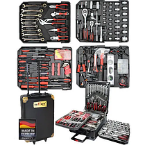 Набір інструментів у валізі 408 шт з Тріскачкою, Ручний інструмент, Автомобільний універсальний набір, фото 4
