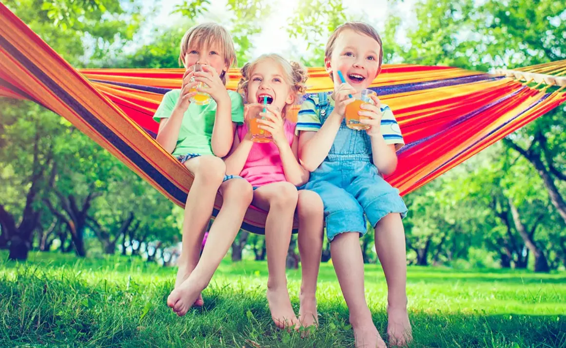 Гамак мексиканський з планкою 180*80 см, Кольоровий тканинний гамак, Підвісний одномісний гамак з планкою