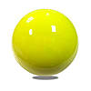 Гладкий м'яч для художньої гімнастики діаметр 15 см. колір жовтий матовий, фото 2