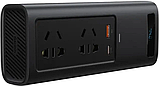 Автомобільний інвертор Baseus In Car Inverter 150W (220V CN/EU) Black, фото 3