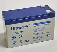 БАТАРЕЯ АККУМУЛЯТОРНАЯ ULTRACELL UL9-12, 12В, 9АЧ, AGM