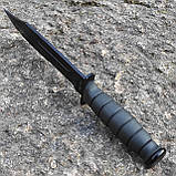 Ніж тактичний MIL-TEC Army black olive, стропоріз, фото 5
