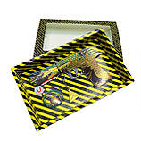 Гумкостріл "DESERT EAGLE YAKUZA" із STANDOFF 2, ідерев'яний іграшковий пістолет, фото 3