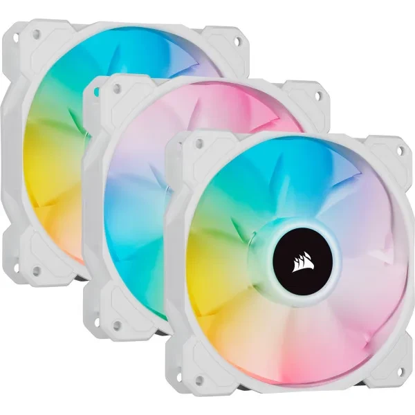 Вентилятор для ПК Corsair iCUE SP120 RGB White Triple Pack (CO-9050137-WW)