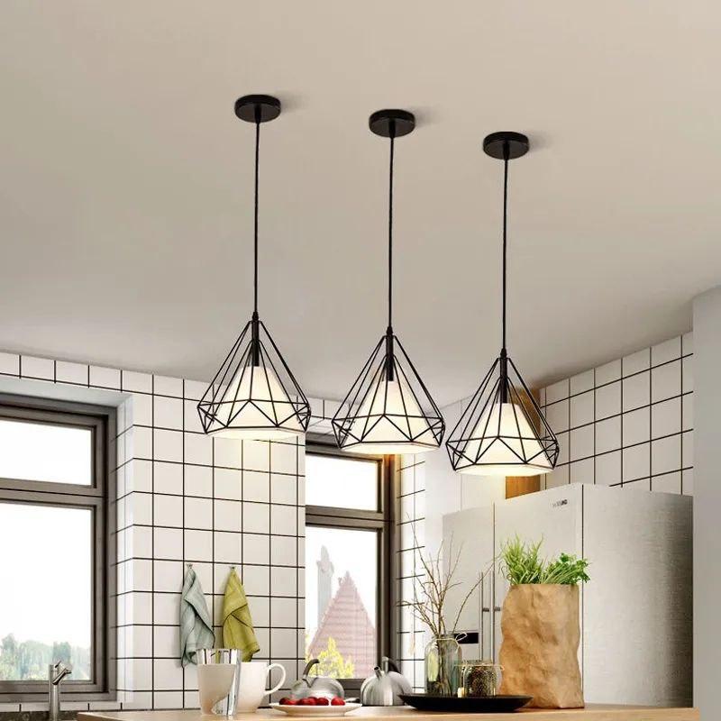 Люстра підвіс світильник у стилі Loft колір Чорний Diasha 1078/1-250mm
