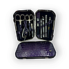 Манікюрний набір Zinger Преміум 10 інструментів шкіряний футляр, фото 3