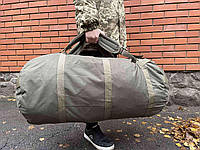 Рюкзак сумка баул олива/піксель 120-130 л військовий ЗСУ тактична спецсумка-рюкзак речова сумка