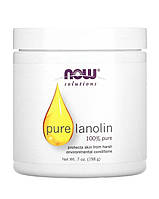 NOW Foods, Solutions, чистый ланолин, 198 г