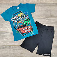 Костюм для хлопчиків з шортами -Drift Summer Land - бірюзового кольору 3-4-5-6 років