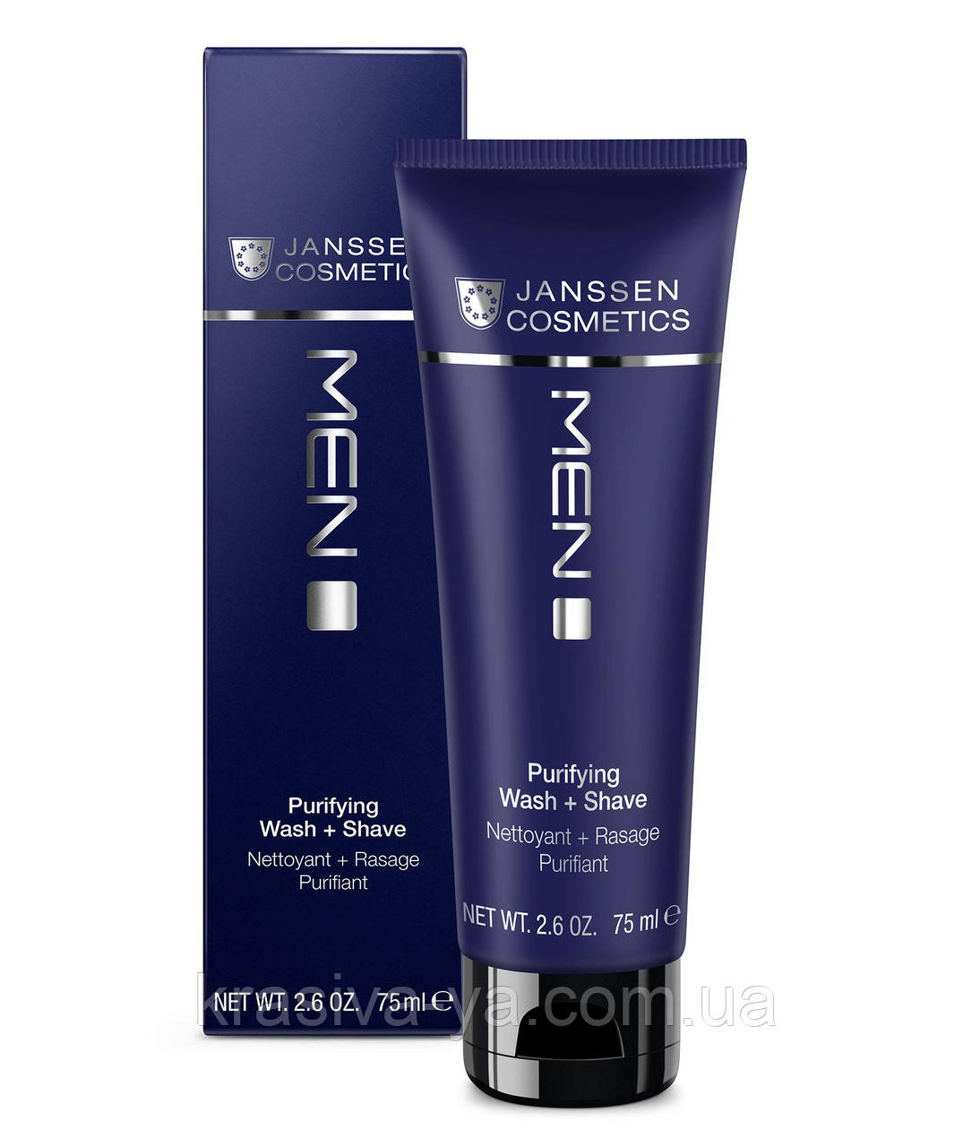 Purifying Wash + Shave Гель для вмивання та гоління, 75 мл