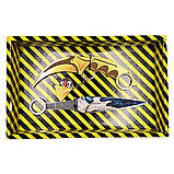 Набір ножів STANDOFF 2 "Ніж Керамбіт Gold & Ніж Кунай Augustite", дерев'яна іграшкова зброя, фото 2