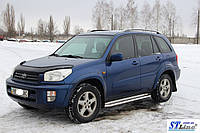 Пороги "Premium" Тойота рав 4 (d: 60мм) Toyota RAV4 (5D) 2000-2006