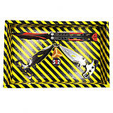 Набір ножів STANDOFF 2 "Ніж Метелик Black Widow & Ножі Тичкові Harmony", дерев'яна іграшкова зброя, фото 2