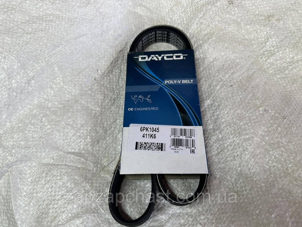 Ремінь генератора Sens Сенс DAYCO з гідропідсилювачем і кондиціонером 6РК1045, фото 1