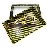 Набір ножів STANDOFF 2 "Ніж Метелик Black Widow & Ніж Керамбіт Gold", дерев'яна іграшкова зброя, фото 3