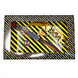 Набір ножів STANDOFF 2 "Ніж Метелик Black Widow & Ніж Керамбіт Gold", дерев'яна іграшкова зброя, фото 2