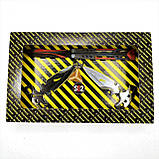 Набір ножів STANDOFF 2 "Ніж Метелик Black Widow & Ножі Тичкові Harmony", дерев'яна іграшкова зброя, фото 3