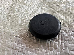 Заглушка кузова днища порога універсальна гумова ф 24 мм