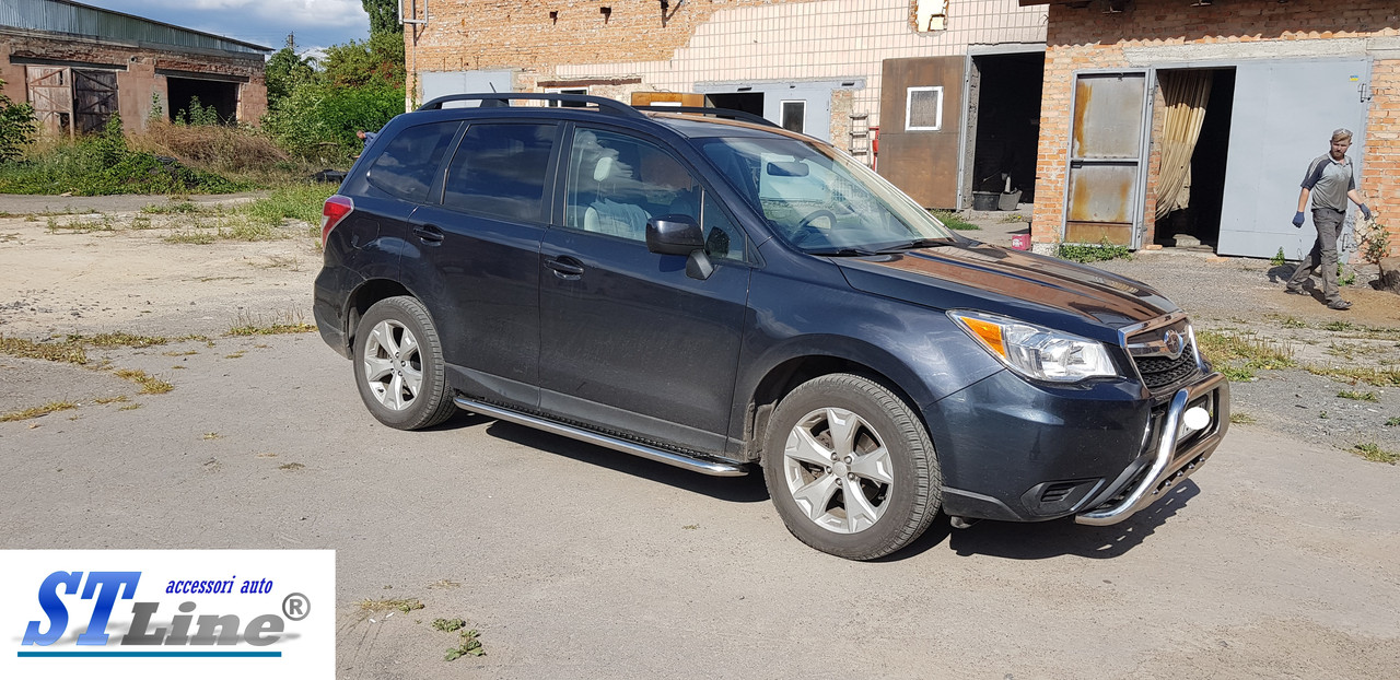 Пороги "Premium" Субару Форестер (d: 60м) Subaru Forester 2008+