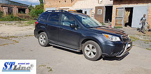 Пороги "Premium" Субару Форестер (d: 60м) Subaru Forester 2008+