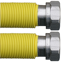 Шланг газовый Parigi SIM-G DN 3/4" (300-600 мм.) растяжной ударопрочный нержавеющий (Италия) 900575