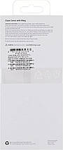 Оригінальний чохол Samsung Z Flip 3 (F711) Clear Cover with Ring Transparency, фото 6
