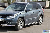 Пороги "Premium" Сузуки Гранд Витара (d: 60мм) Suzuki Grand Vitara (5D) 2006+