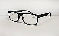 Очки мужские для зрения, с диоптриями, корригирующие с белой линзой +3,00
