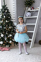 "Сніжинка" дитячий карнавальний костюм для дівчинки