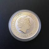 Австралійський долар 1 унція срібла 999 проби 2001 рік Змії, фото 5
