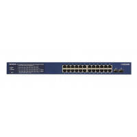 Коммутатор сетевой Netgear GS724TPP 24x1GE PoE+(380W), 2xSFP, керований (GS724TPP-100EUS)