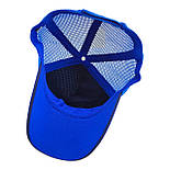 Кепка бейсболка дитяча 54-58 розмір сітка літня дитячі головні убори синій (БД501), фото 5