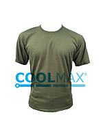 Футболка Coolmax олива чоловіча тактична кулмакс