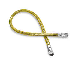 Шланг газовий PARIGI Supergas (0,5 м.) 1/2"x1/2" (ВН) тришаровий захист із ПВХ (Італія)