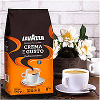 Зерновой кофе Lavazza Crema e Gusto Tradizione Italiana 1кг