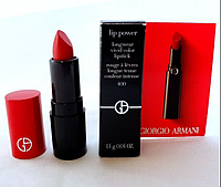 Помада для губ Armani Lip Power Longwear Vivid Color Lipstick у відтінку 400, 1.4g (міні)