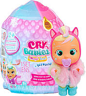 Ігровий набір Cry Babies Magic Tears ICY World - Keep Me Warm лялька плакса Край Бебі з будиночком