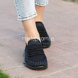 Кросівки жіночі текстильні чорні Gipanis 659, фото 3