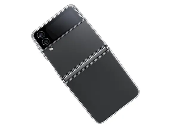 Оригінальний чохол Samsung Clear Slim Cover Transparency для Samsung Flip4 (F721), фото 1