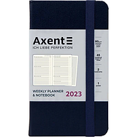 Щотижневик Axent 2023 Pocket Strong, синій (новий, в захисній плівці)