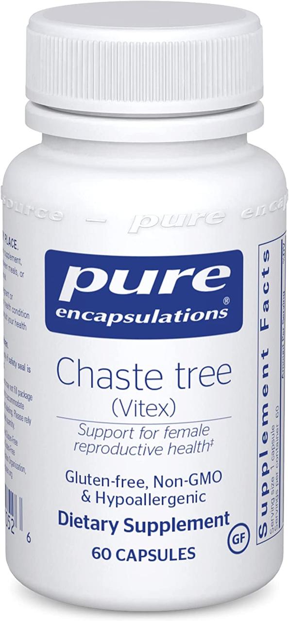 Pure Encapsulations Chaste Tree / Вітекс підтримка репродуктивної системи 60 капсул