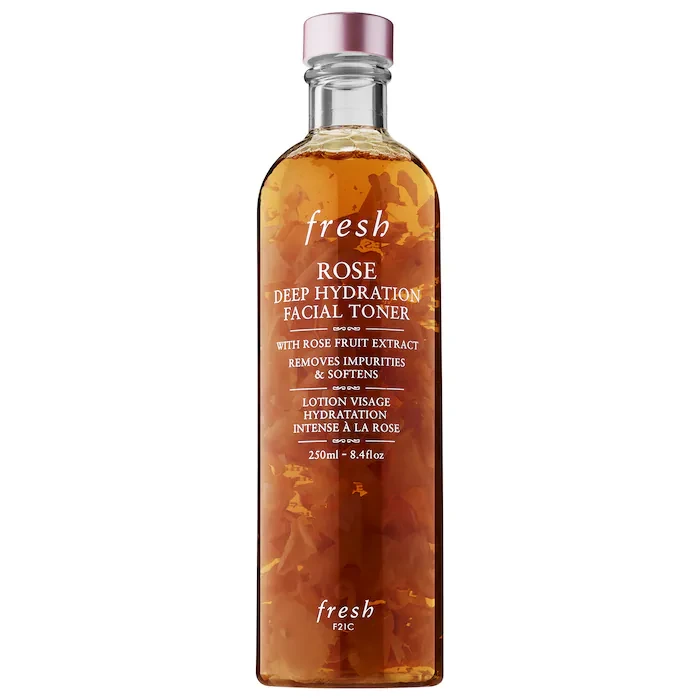 Зволожуючий тонік з гіалуроновою кислотою Fresh Rose & Hyaluronic Acid Deep Hydration Toner 250 мл