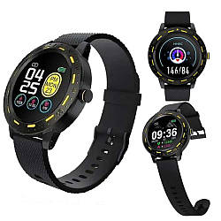 Наручний смарт годинник Smart S18, Чорний / Електронний годинник на руку / Смарт годинник водонепроникний