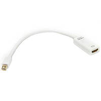 Кабель-переходник PowerPlant HDMI - mini DisplayPort, 0.15м, 1.4V