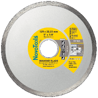 Алмазне коло NovoTools Basic 125х22 Кераміка