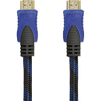 Видео кабель PowerPlant HDMI - HDMI, 0.75м, позолоченные коннекторы, 1.4V