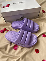 Balenciaga Puffy Slides Purple